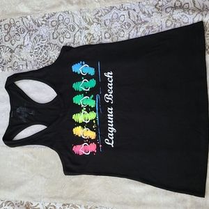 California Scene Cotton Tank Tee